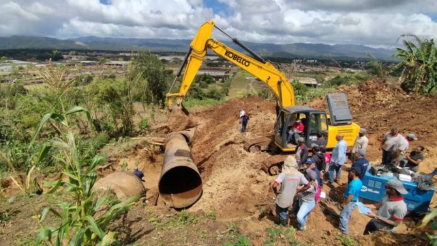 Hidrocapital Contin A Haciendo Labores De Reparaci N En El Sistema Tuy Ii