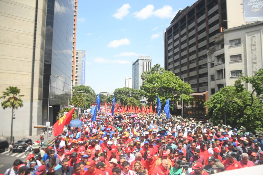 En Fotos Oficialismo Marcha En Caracas Para Conmemorar El Regreso De