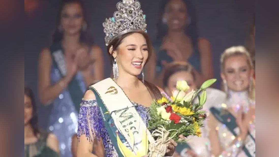 La surcoreana Mina Sue Choi, ganadora del Miss Earth