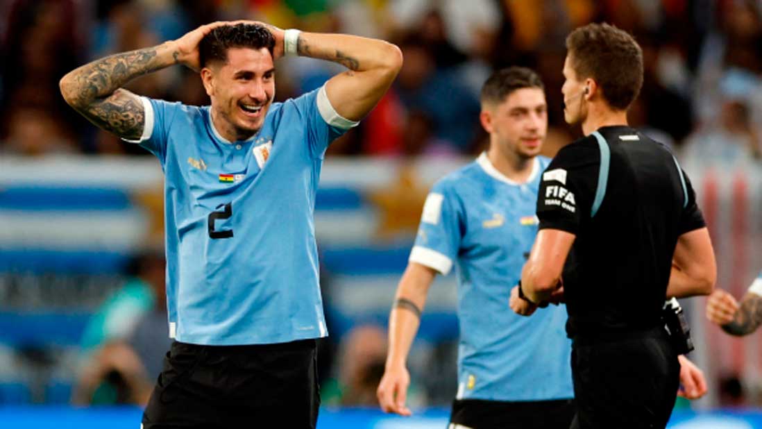 Mundial Catar 2022. Uruguay vence a Ghana