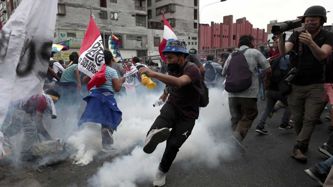 Asciende a 20 el número de muertos durante las protestas a favor de Pedro Castillo en Perú 