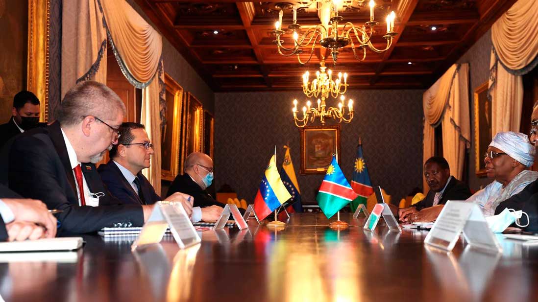 Encuentro Venezuela-Namibia