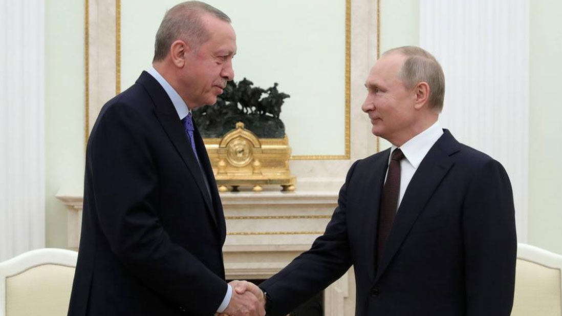 Erdogan pide a Putin un alto el fuego "unilateral" en Ucrania