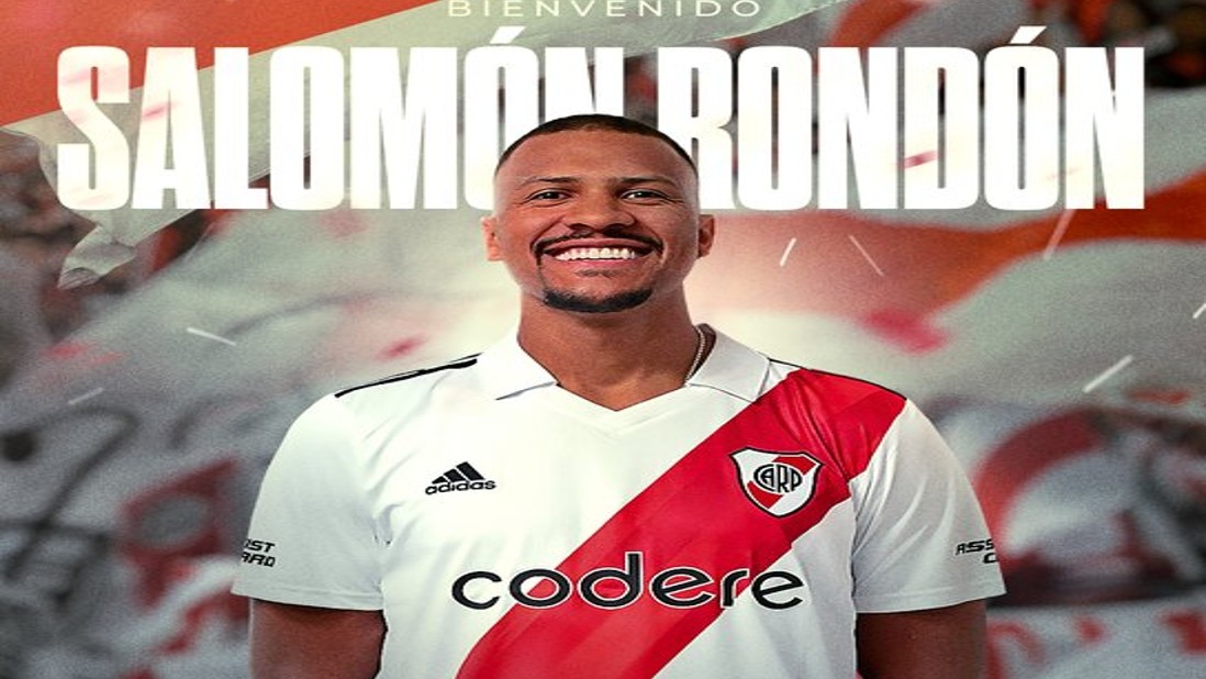  Salomón Rondón firma con River Plate