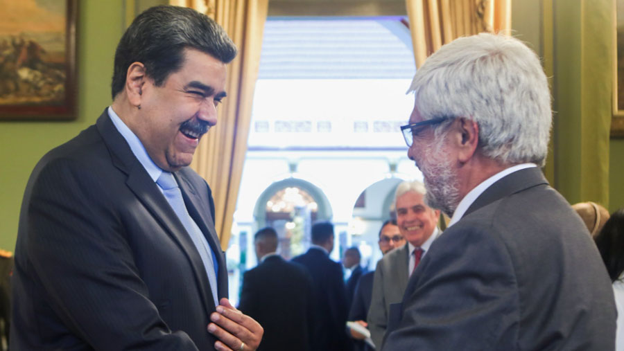 Presidente Maduro asegura que el diálogo de paz entre Colombia y ELN va ...