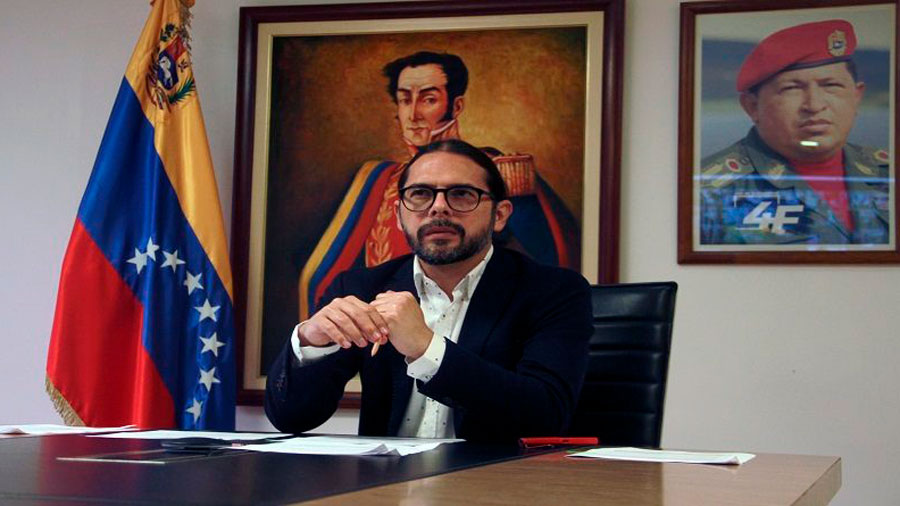 Freddy Ñáñez, ministro de Comunicación e Información