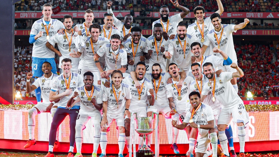 El Real Madrid se corona con "pegada" en la Copa del Rey