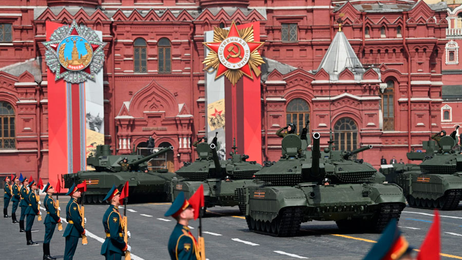 Moscú celebra un magnífico desfile militar por el Día de la Victoria