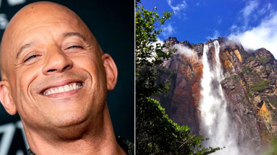 Vin Diesel expresa su deseo de viajar a Venezuela para conocer el Salto Angel 