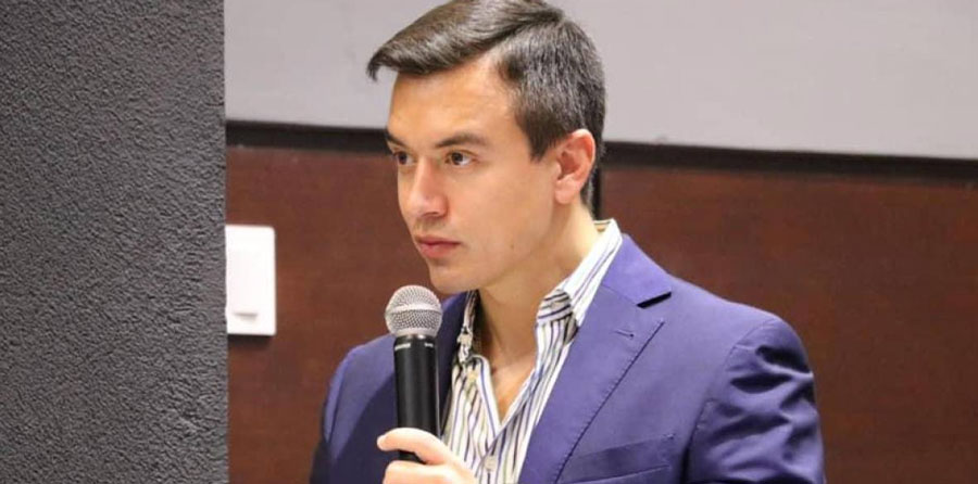El empresario Daniel Noboa anuncia su candidatura a la Presidencia de Ecuador