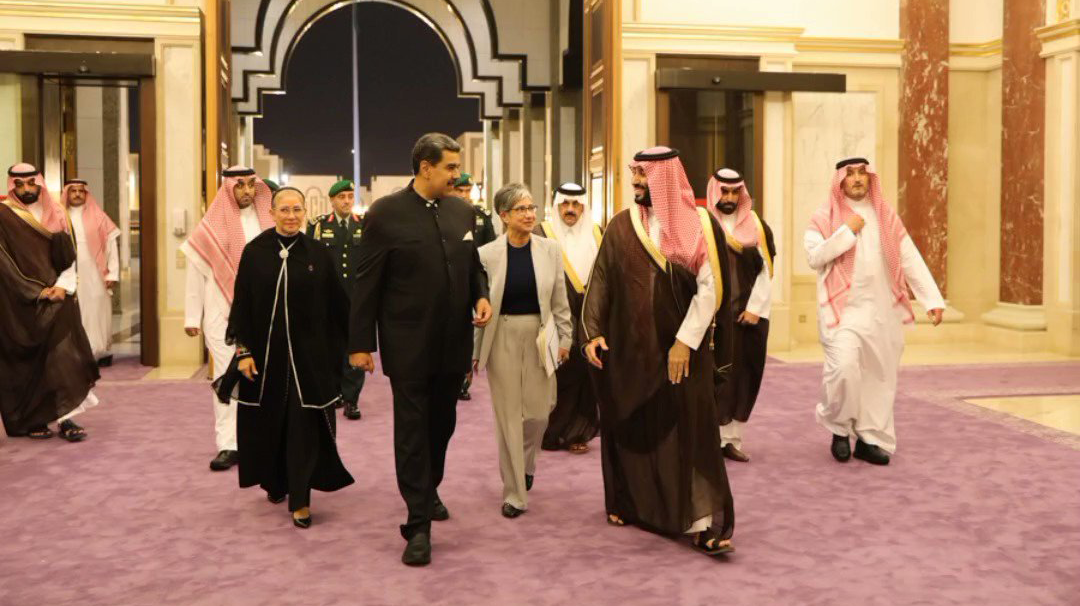 Presidente Maduro se reúne con príncipe heredero de Arabia Saudita