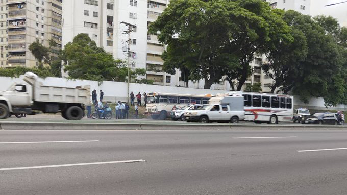 Abatido Delincuente En Una Unidad De Transporte De La Ruta Valle-Coche