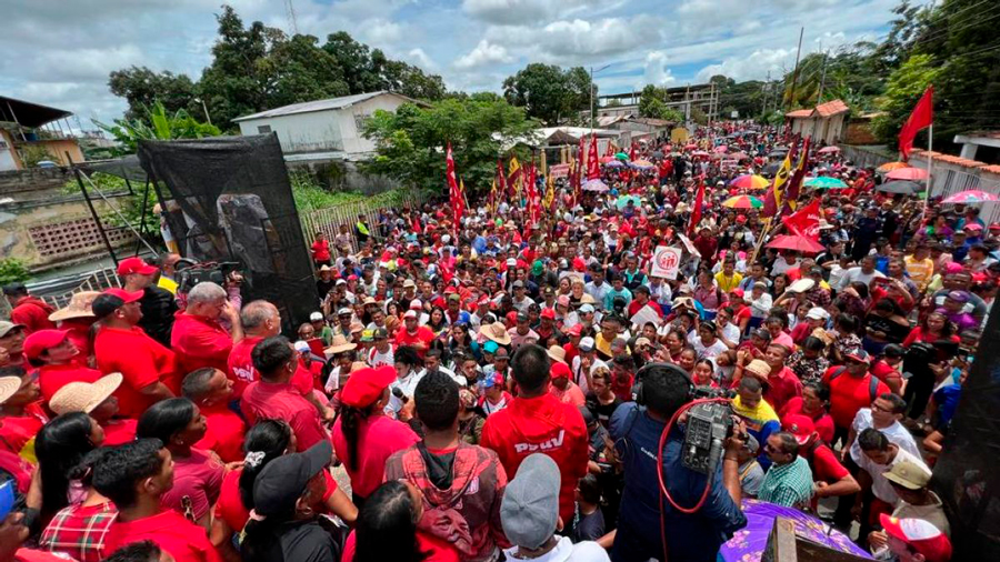 Diosdado Cabello, primer vicepresidente del Partido Socialista Unido de Venezuela (PSUV)