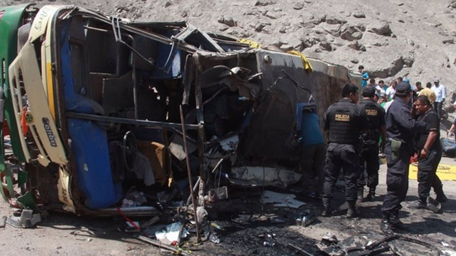 Al Menos 12 Muertos Y 15 Heridos En Un Accidente De Bus En La Sierra De ...