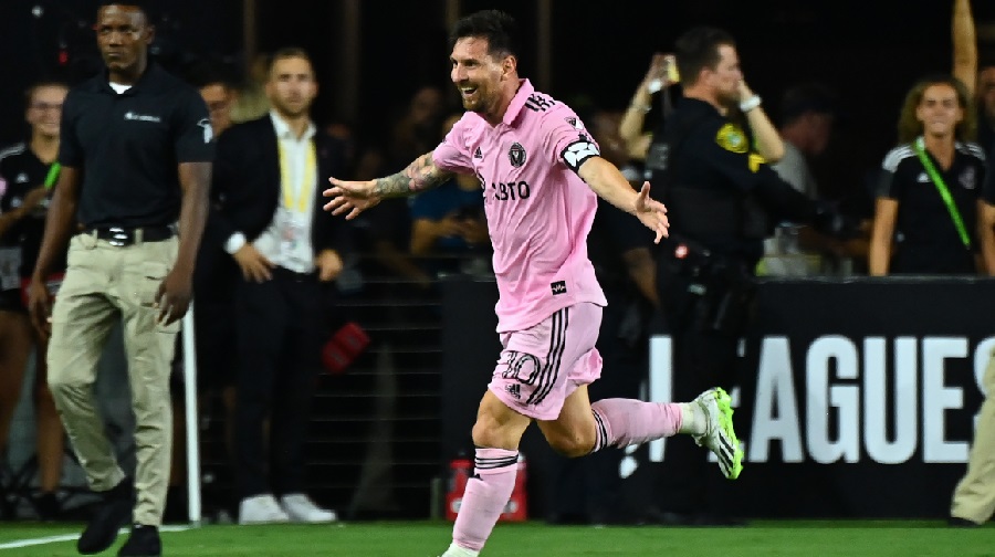 Messi solo necesita 22 minutos para firmar su primer doblete en el Inter Miami