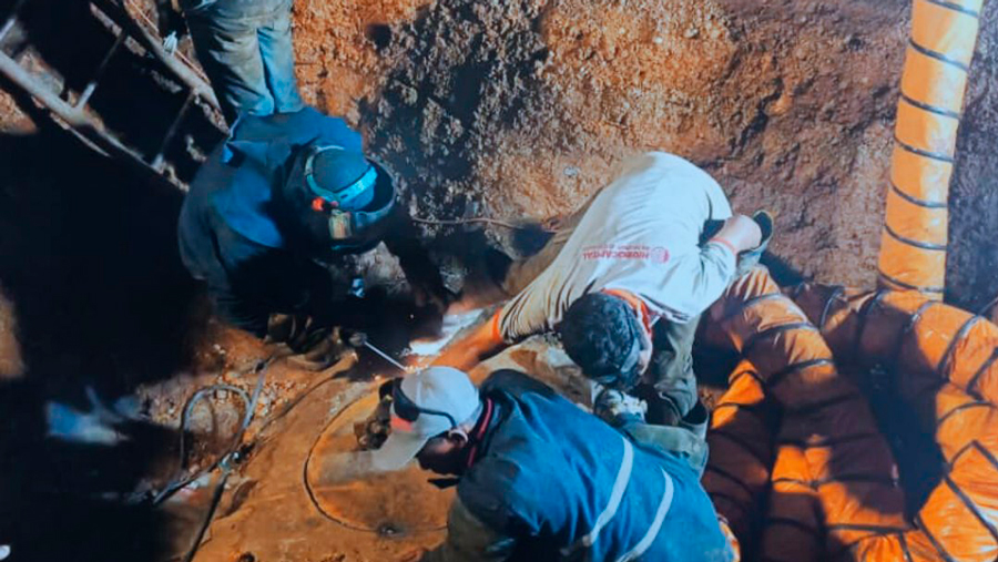 Hidrocapital: Continúan los trabajos de reparación en el Sistema Tuy II