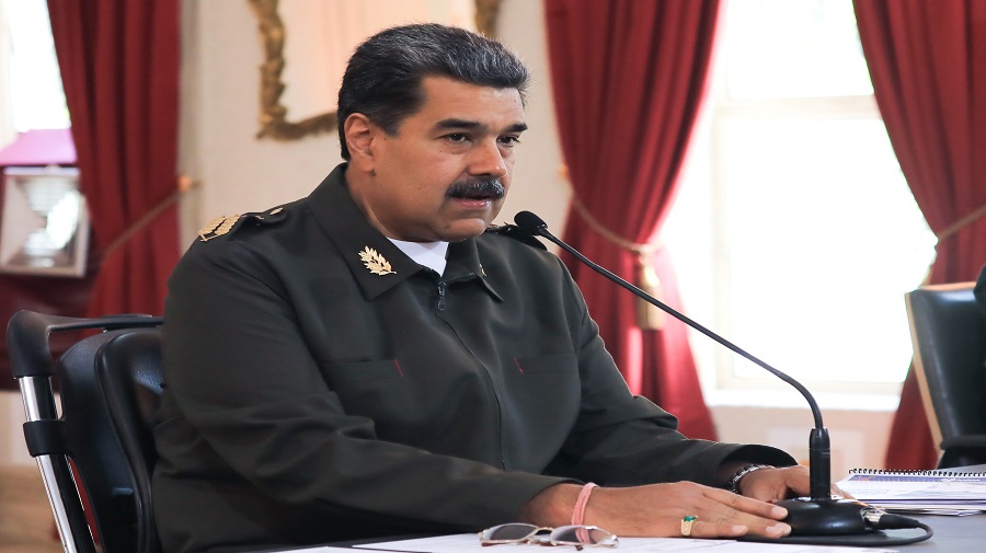 Presidente Maduro con el Estado Mayor Superior Ampliado / Cortesía