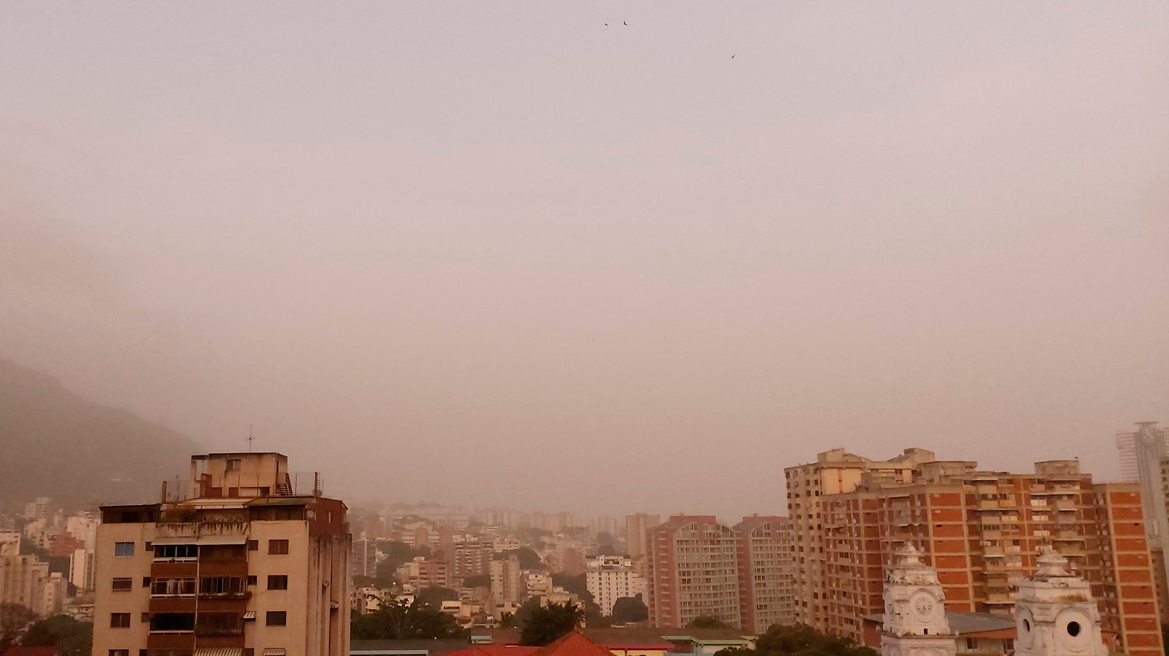 Polvo del Sahara en Venezuela