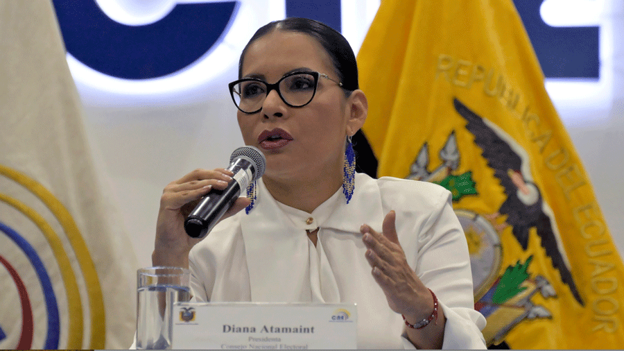 La Presidenta Del Consejo Nacional Electoral De Ecuador Denuncia Amenazas 0581