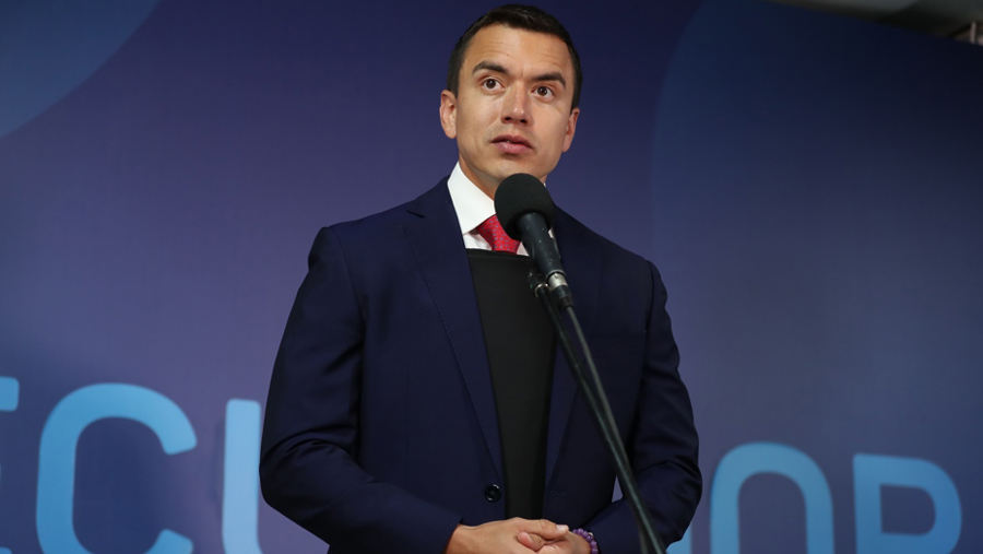 Daniel Noboa, candidato a la Presidencia de Ecuador