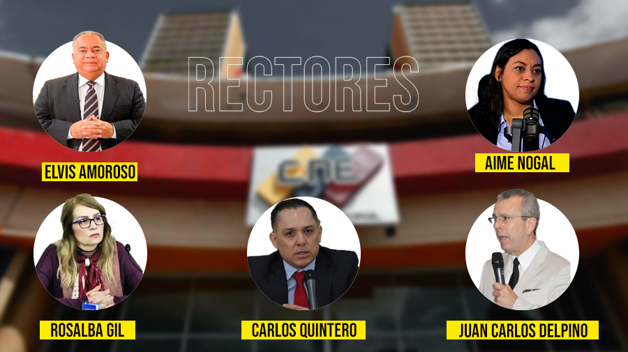 Conozca A Los Nuevos Rectores Principales Del CNE Designados Este Jueves