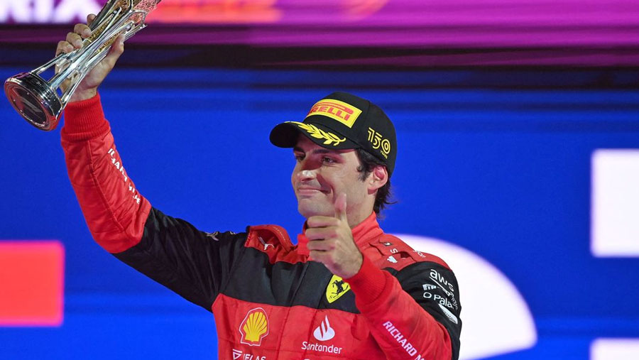 El español Carlos Sainz consigue su segunda victoria en la Fórmula 1