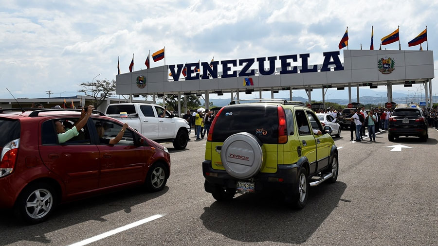Comercio por puentes fronterizos entre Colombia y Venezuela 