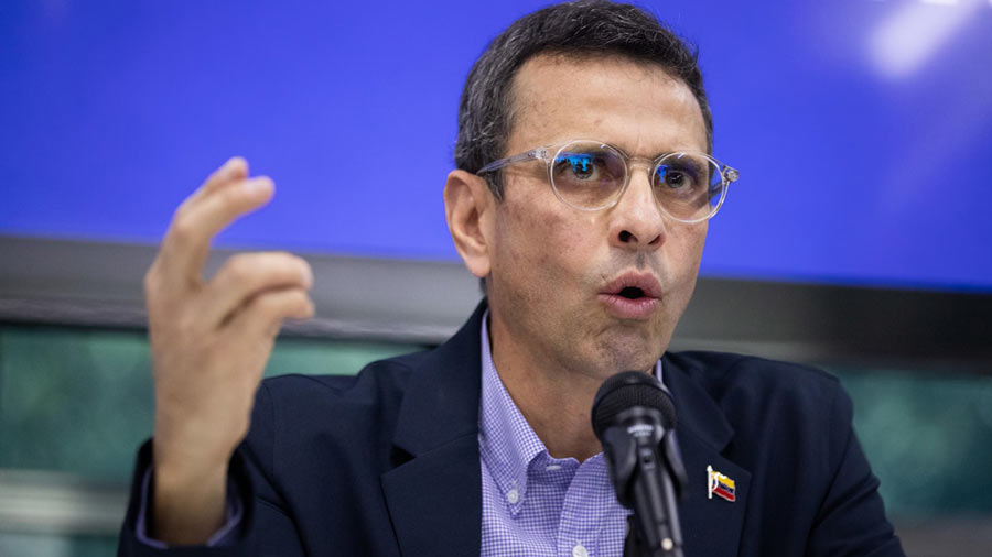 Henrique Capriles Radonski, candidato a las primarias de PJ