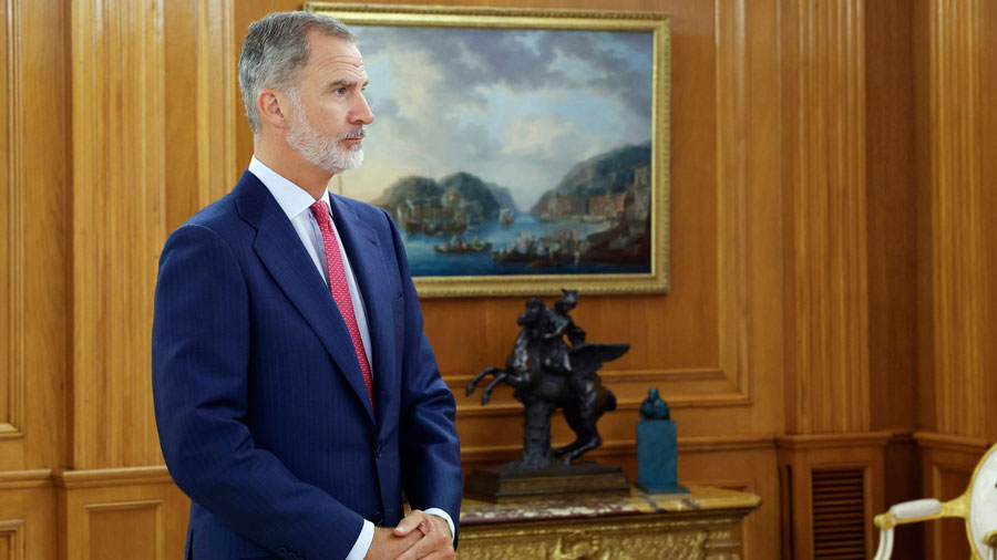 Felipe VI abre este lunes la ronda con los partidos tras la que Sánchez ...