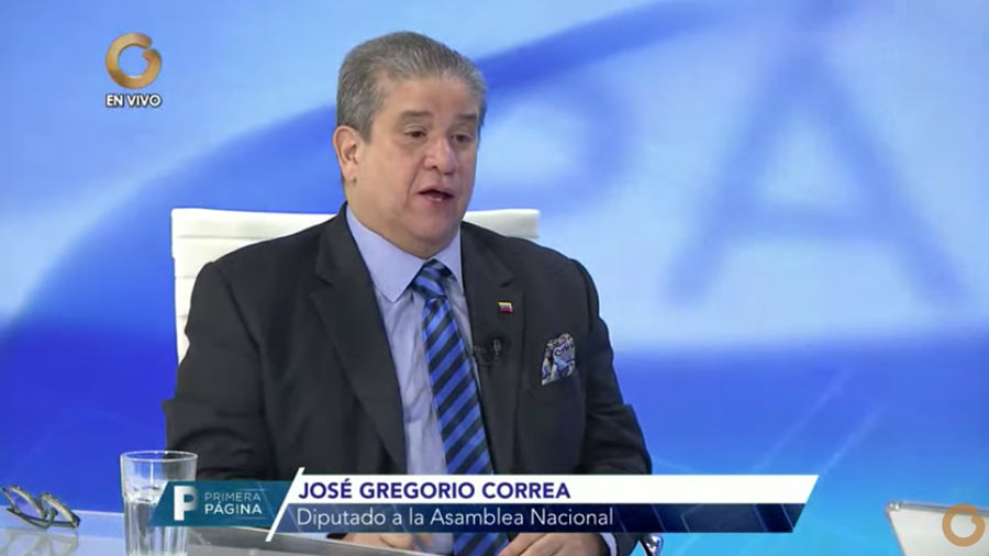 Diputado a la Asamblea Nacional, José Gregorio Correa