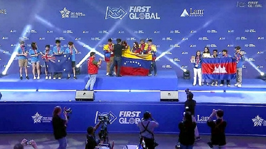 Venezuela Campeón Mundial de Robótica en Singapur