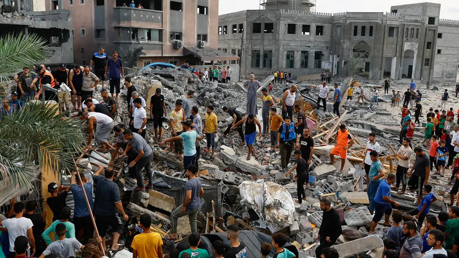Suman más de 26.000 muertos en la Franja de Gaza por la guerra entre