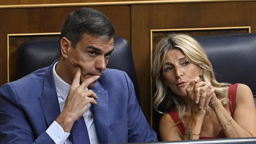 El PSOE y Sumar acuerdan formar un nuevo gobierno de coalición ...