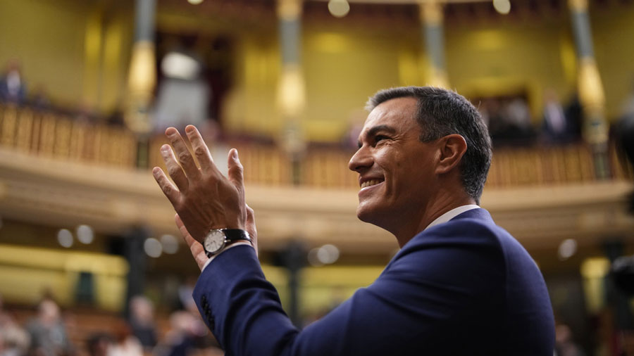 Sánchez es investido presidente de Gobierno de España por tercera vez