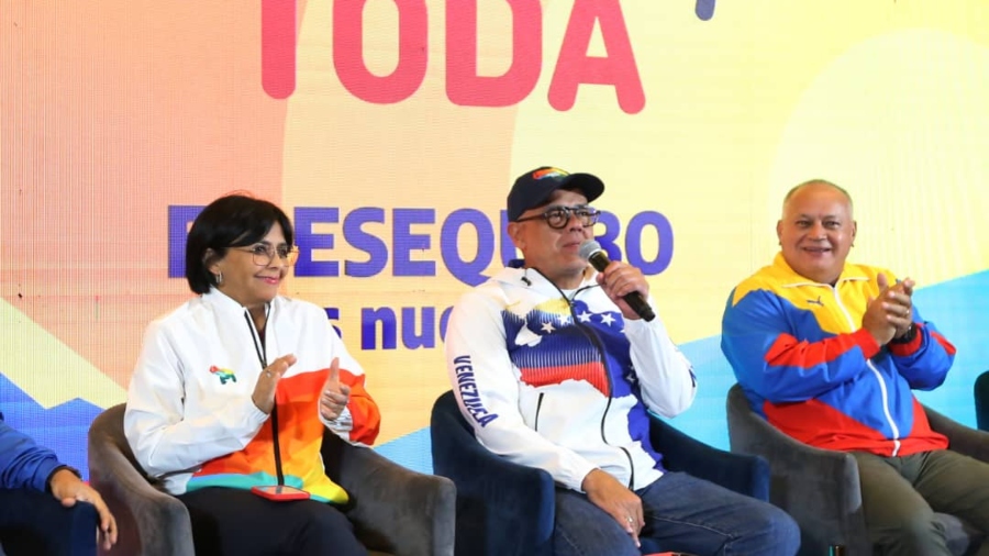 (+ Video) Jorge Rodríguez resalta que Bandera de Venezuela fue izada en ...
