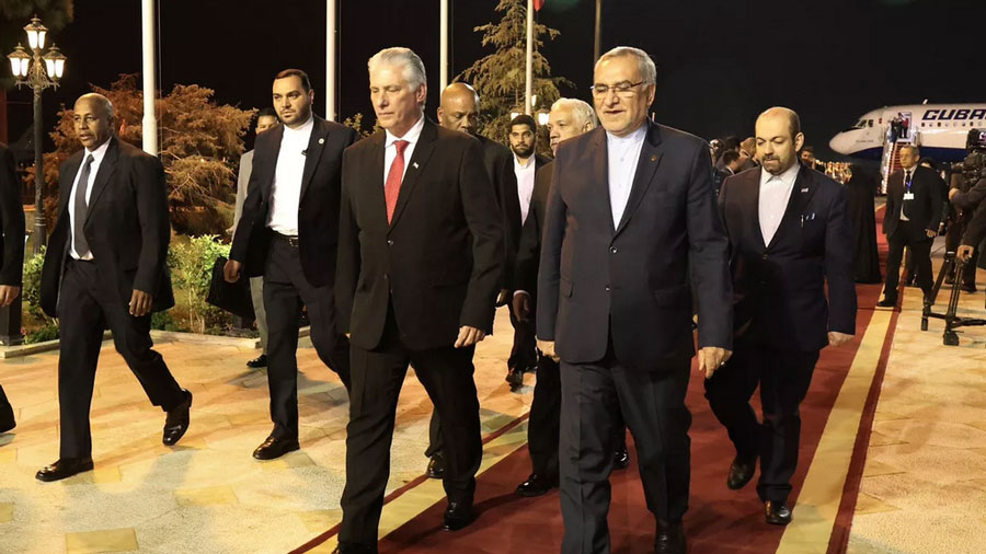 (+Fotos) Díaz-Canel llega a Irán en primera visita de un líder cubano en 22