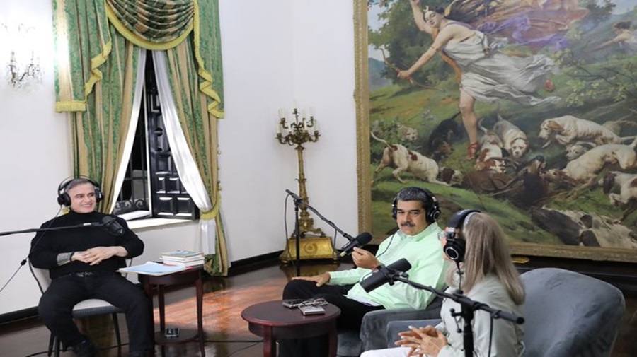 Segundo episodio de “Maduro Podcast” (Prensa Presidencial)