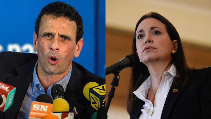 TSJ ratificó la inhabilitación de Capriles y de MCM / Composición
