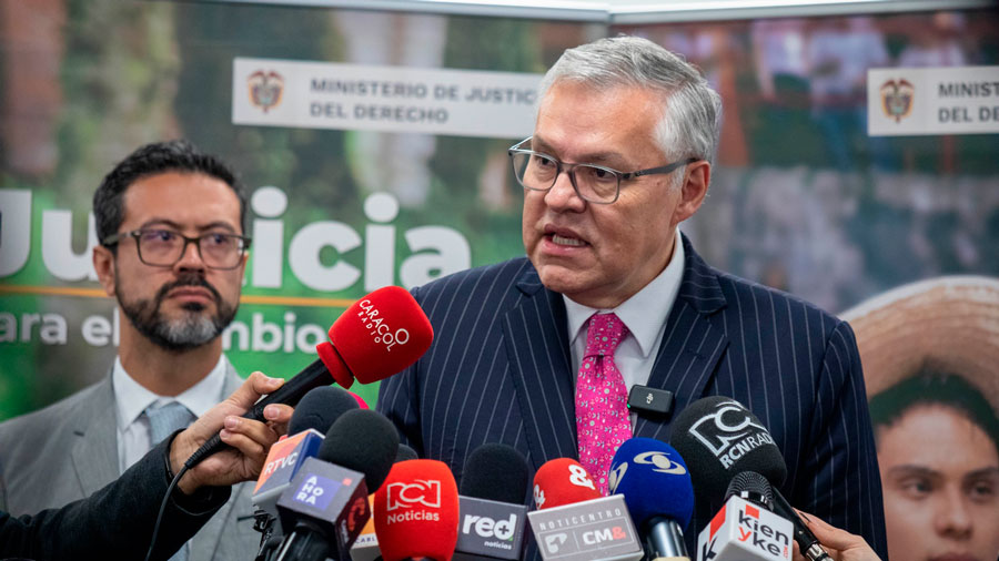 Ministro de Justicia de Colombia, Néstor Osuna