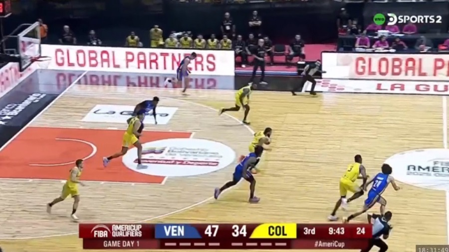 Venezuela venció a Colombia 79-60 en eliminatorias FIBA 2025