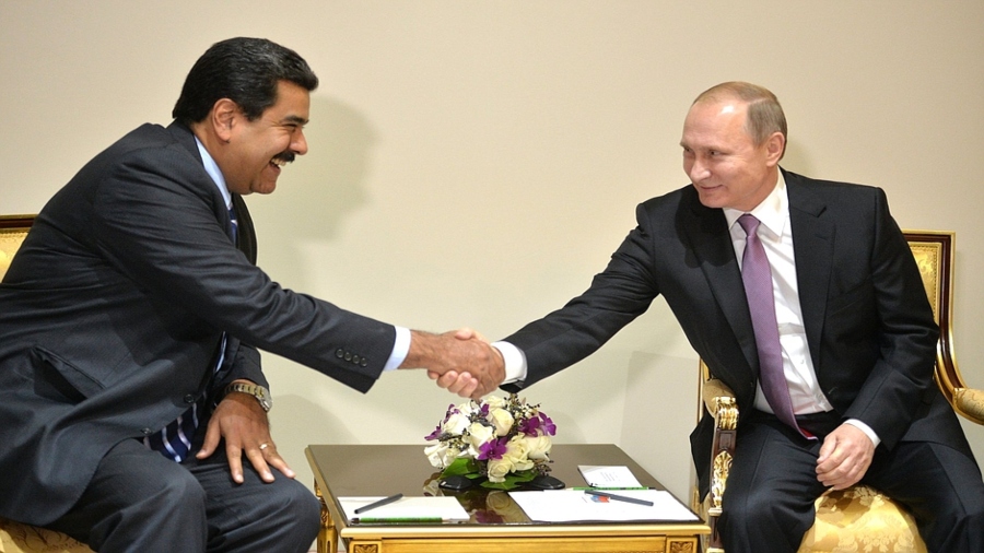 Nicolás Maduro y su homólogo, Vladímir Putin