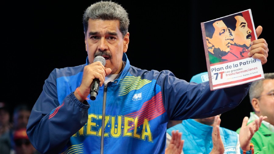 Maduro alerta sobre nuevas amenazas de EEUU al país (Cortesía)