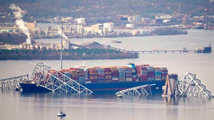 Bloqueo del puerto de Baltimore tendrá un elevado impacto para la economía 