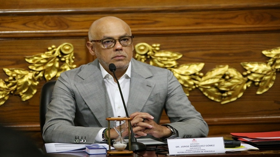 Presidente de la Asamblea Nacional, Jorge Rodríguez (Shutterstock)