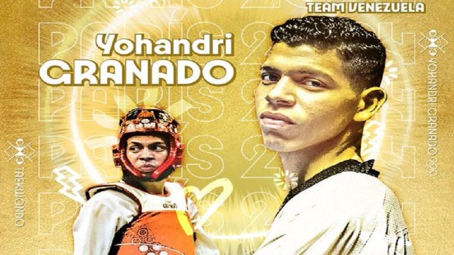 Yohandri Granado logra que el taekwondo nacional vuelva a los JJOO (Cortesía)