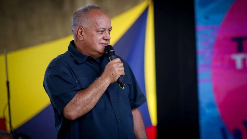 Diosdado Cabello, primer vicepresidente del PSUV (Cortesía)