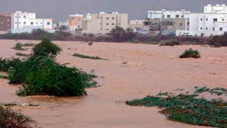 Lluvias en Omán