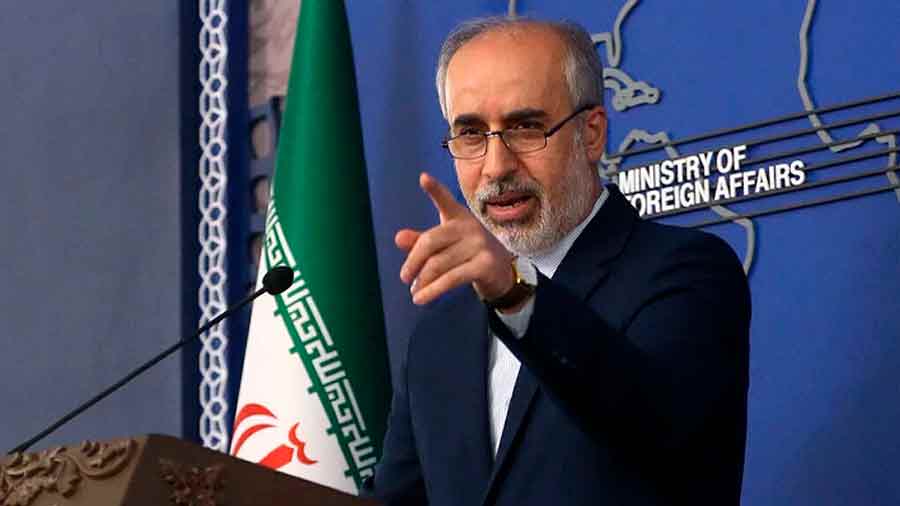 Ministro de exteriores de Irán, Naser Kananí