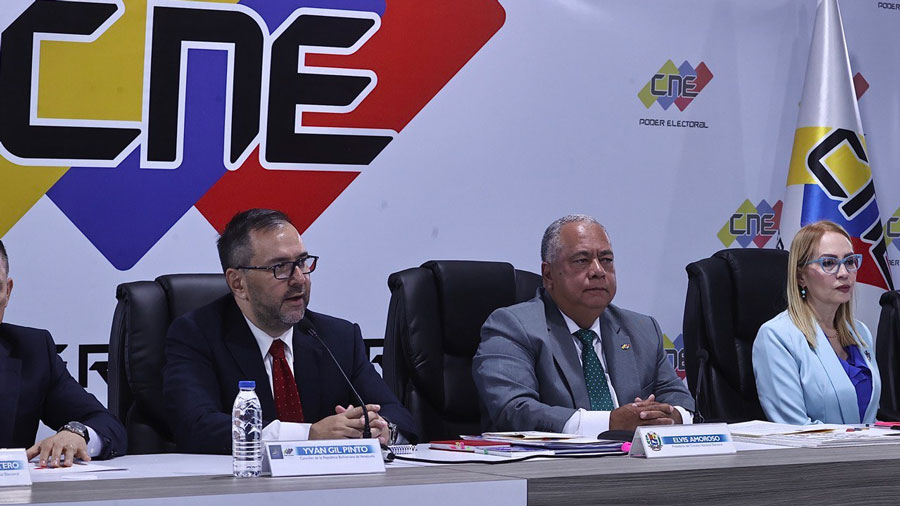 CNE y Cancillería se reúnen con diplomáticos acreditados en el país