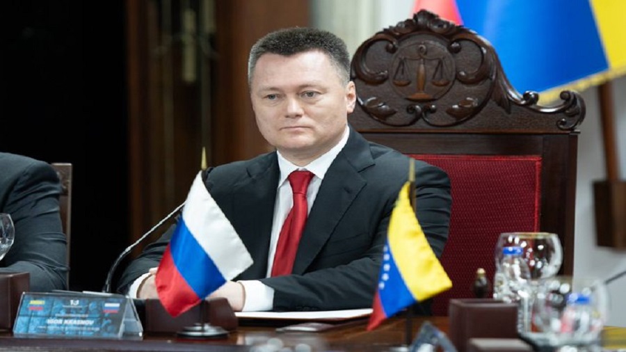 Fiscal general de Rusia, Igor Krasnov (X - Embajada de Rusia)
